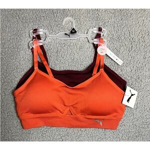 Puma 2-pack seamless sports bras size medium